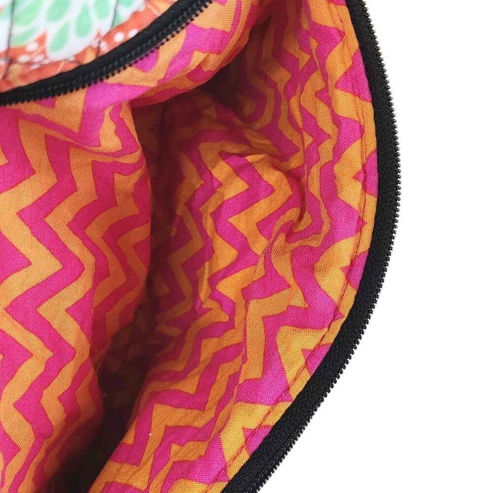 Vera Bradley Crossbody Bag Purse Ziggy Zinnia Floral Quilted Travel Handbang - Picture 5 of 14